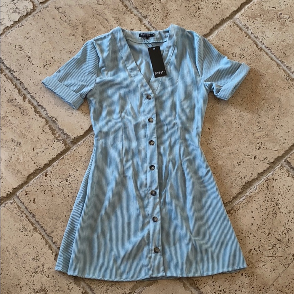 Nasty Gal Corduroy Dress